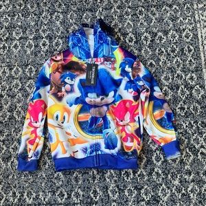 SONIC hoodie (kids size 7/8)